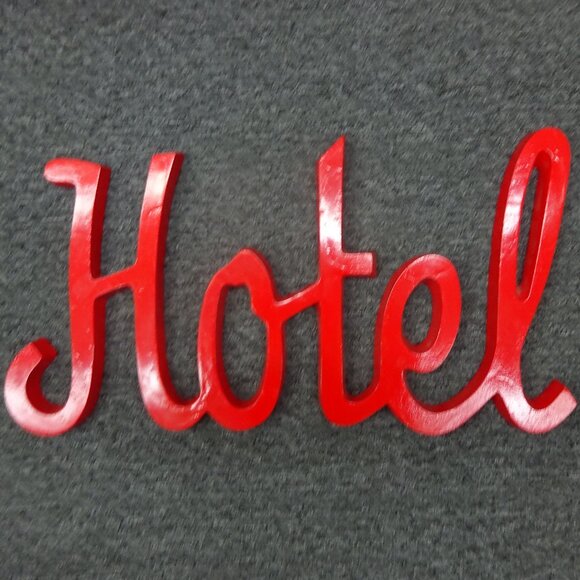 🛑 HOTEL Vintage ➕🆒 SIGN Metal Iron Hanging Wall Room Art DECOR 💸BUY NOW‼️ - Picture 11 of 15